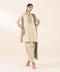 2 Piece - Embroidered Light Khaddar Suit